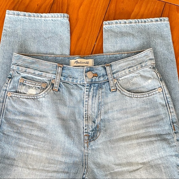 Madewell Light Wash High Rise Perfect Summer Jeans Size 25 NWOT - Picture 4 of 13